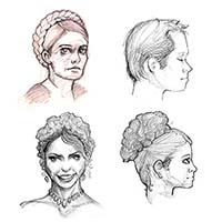 Portrait sketches