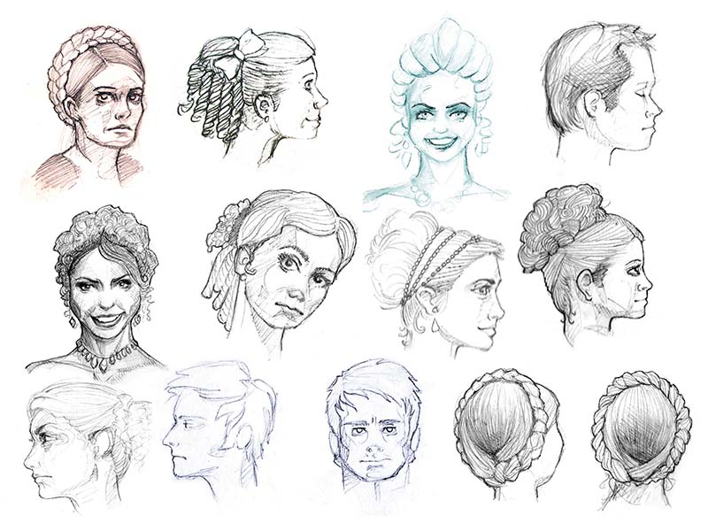 Portrait sketches
